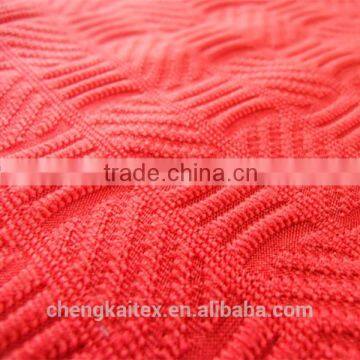 polyester Knitted Jacquard Fabric for jacquard dress