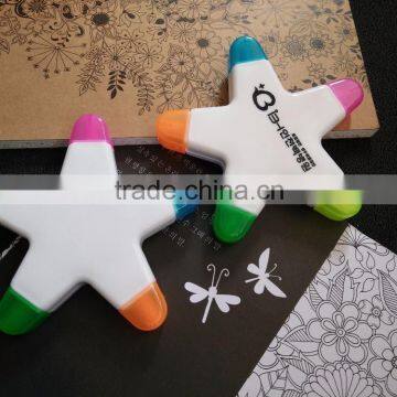 2016 new design Promotional gift fluorescent highlighter pen