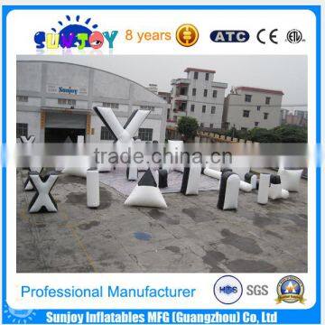 2016 Hot Sale Charmfu Toy Inflatable Paintball War Game Obstacle for Kids Adult Children photo-2