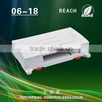 China supplier szomk small ABS plastic din rail industrial control enclosure for electronic device