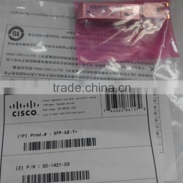 copper sfp 1.25gb Cisco GLC-T rj45 connector fiber optical module/transceiver