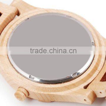 Wooden Watch for Man Luxury Designer Waterproof Wood Watch