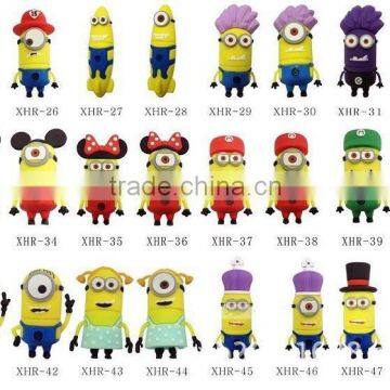 Wholesale Minions Popular Cartoon Character Minions USB Memory Stick,Custom USB Flash Drive Free Logo Printing Mock Up photo-5