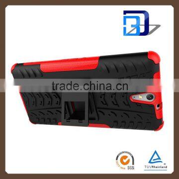 For Sony C5 Ultra Armor Slim Case Armor Rugged Kickstand Heavy Duty TPU+PC 2 in 1 Case For Sony C5 Ultra Shockproof Case photo-5