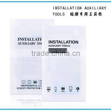 Pearlized BOPP pack customized accessories screen protector cleaning kit