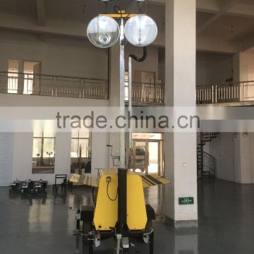 Construction building usage diesel generator light tower