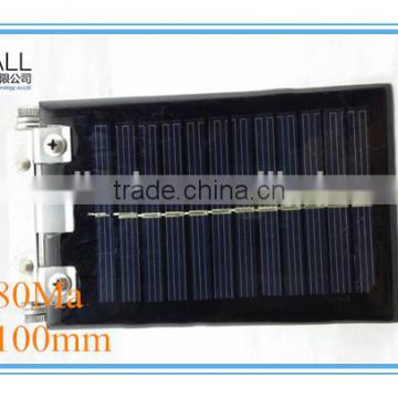 Mini Solar Panel with Iron Shelf 5V/180Ma