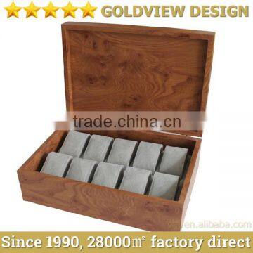 Excellent Glossy Wooden Watch Packaging Box,excellent wooden watch box,Luxurious motor wooden electric watch box