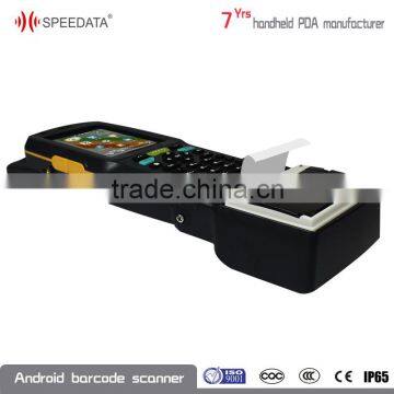 Android GSM Mobile Scanner Thermal Printer included(Industrial PDA Mobile Handheld device)