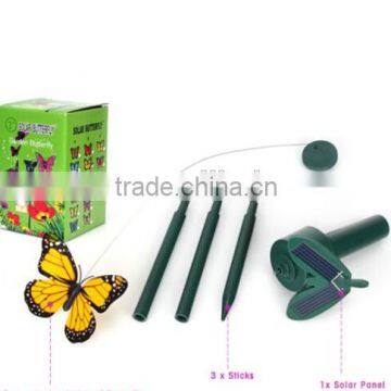 Outdoor Solar Powered Butterfly Garden Decoration / Solay Flying Butterfly / Outdoor Garden Decorations Butterfly photo-4