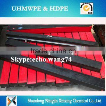 conveyor impact bar/Low friction impact bars with UHMWPE/Conveyor impact bed bar