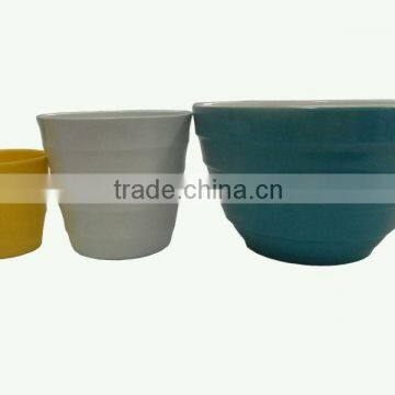 2015 wide various melamine Flowerpot