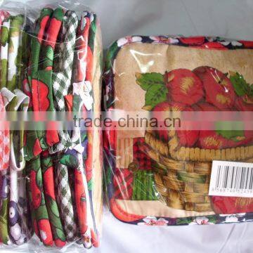 Lowest Price for Printed Pot Holder Stock Lot Closeouts Buying in Bulk Wholesale