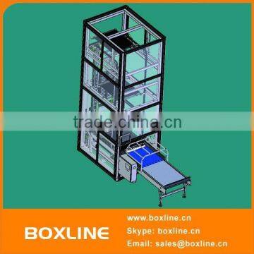 Warehouse vertical transfer conveyor lifts