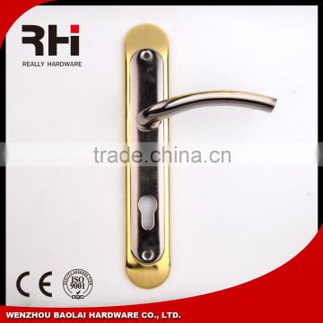 Cheap price gold color door handle,door handle italy