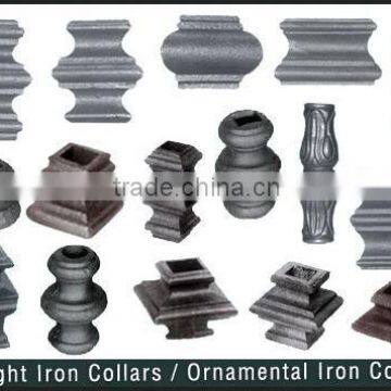 Decorative Wrought Iron Collars and Bushes Wholesale