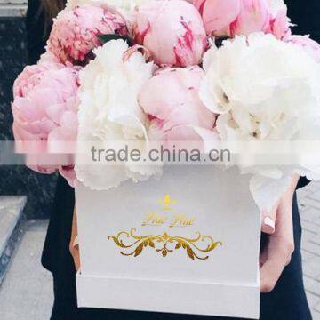 Custom Luxury Cardboard Paper Single Flower Gift Box Packing Factory in China photo-3
