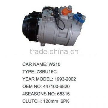 A/C Compressor For MERCEDES-BENZ W210