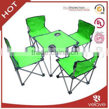 outdoor folding table chair set