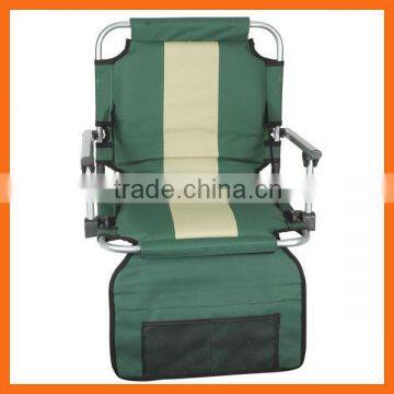 stadium chair wirh arms and padding