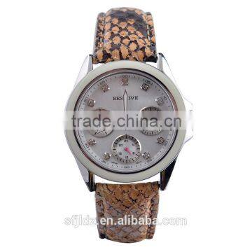 Alibaba express lady watch japan movement quartz watch stainless steel back fashion watch