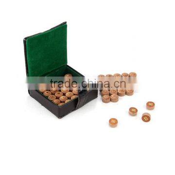 High quality multi layer billiard house pool cue tips snooker cue tip 10mm 11mm 13mm 14mm