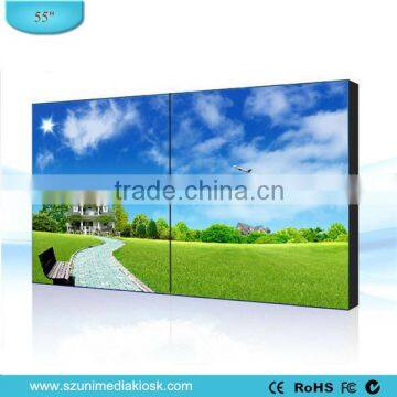 55 inch shopping mall narrow bezel samsung 2x2 LCD video wall