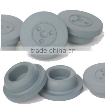 Bromobutyl rubber stoppers