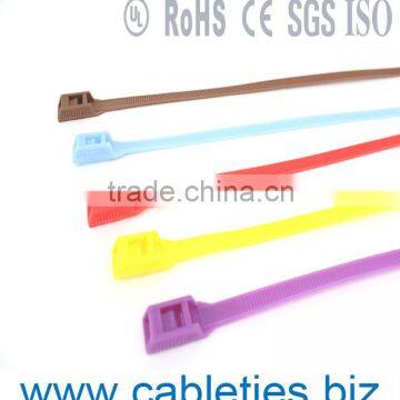 Double Lock Self-locking Plastic Zip Binding Ties Cable Ties Pa66 Nylon photo-2