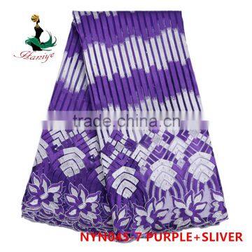 2016 Haniye African Tulle Lace Fabric African Tulle, Lace Fabric Price/NYN45 photo-5