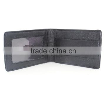 2016 credit card organizer rfid card wallet black leather for men