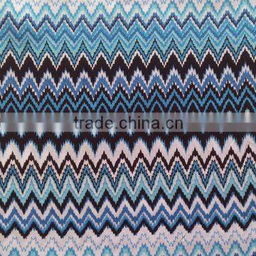 rayon printed fabric woven plain printing