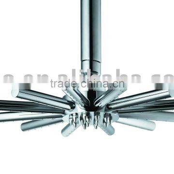 chrome plating sunflower overhead shower S004