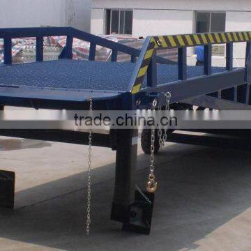 hydraulic portable steel trailer ramp