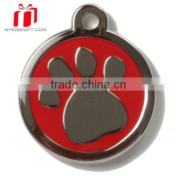 Personalized Printed Epoxy Zinc Alloy Dog Tag Metal Tag Pet Tag Producer