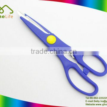 Hot selling household plastic handle types of kitchen scissors