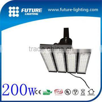 IP65 High efficient Meanwell driver module 200w led tunnel light