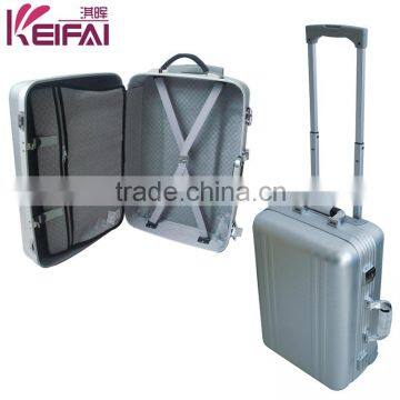 High Quality Silver Color Diplomat Abs Trolley Case