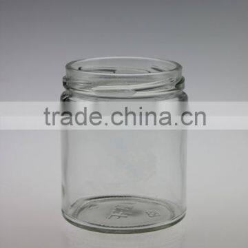 8OZ WHOLESALE CLEAR GLASS JAR FOR JAM GLASS MANUFACTURER