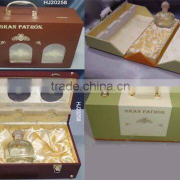 Wooden Wine Bottle Box
