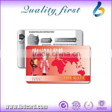 LBD DESfare 13.56Mhz ISO 14443 RFID Smart Contactless Card / IC Card
