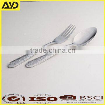Stainless Steel Western Style Cutlery Knife Fork Spoon Teaspoon