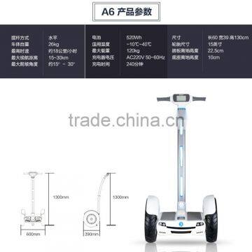 Odeway Handle Bar Balance Scooter A6 With LED Screen photo-6