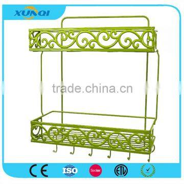 2 Tier Chrome Wire Storage Rack for Bathroom /Corner Rack/Shower Caddy/Bathroom Shelver DSCN1427