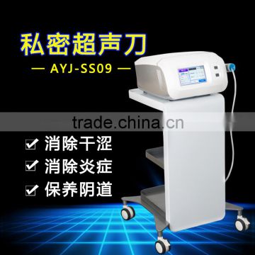 Nasolabial Folds Removal New Invention!! HIFU System Portable High Frequency Facial Machine Home Use Style Beauty Equipment Vagina Tightening/rejuvenation Machine Chest Shaping