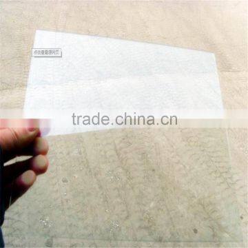 Transparent glass sheet 2mm in borosilicate glass