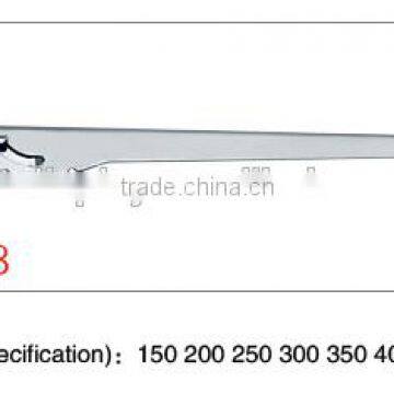 Chrome Slatwall Hanging Shelf Brackets photo-4