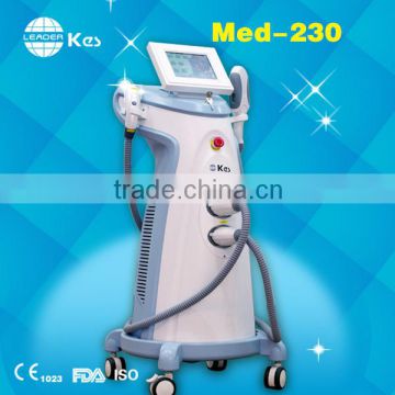 Face Lifting Professional Salon Use Vertical 3 In 1 Pain Free Skin Rejuvenation Machine Ipl Bipolar Rf Hair Removal Device 1-50J/cm2