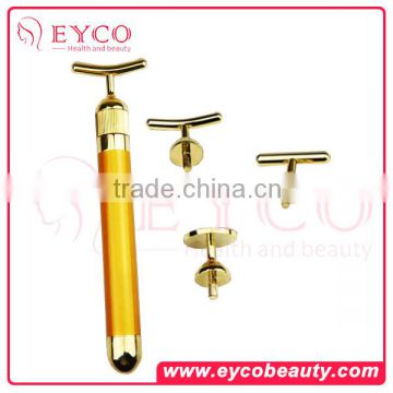 Best selling cheap beauty products 24k gold beauty bar slimming and firming vibrating beauty device