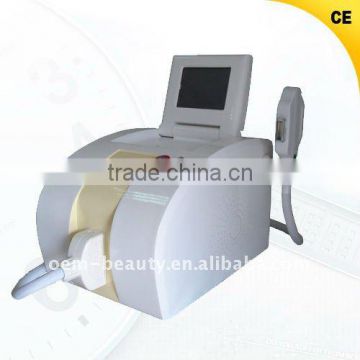 Mini desktop Elite freeze e-light (ipl+rf) beauty machine with folding screen for hair removal & wrinkle eraser free shipping